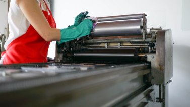 printing press gloves